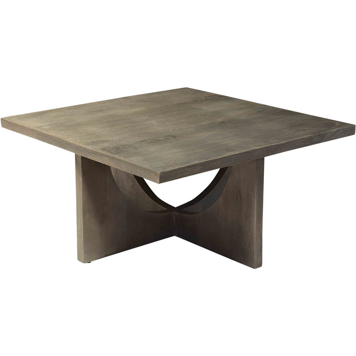 Crestview Collection Glenridge 38" x 38" x 19" Occasional Wood Cocktail Table - CVFNR785