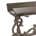 Crestview Collection Hawthorne Estate 60" x 32" x 30" Traditional Wood Flip-Out Console Table In Brushed Gray Finish - CVFVR8004