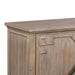 Crestview Collection Hawthorne Estate 62" x 14" x 35" 4-Door Traditional Brown Wood Raised Molding Sideboard - CVFVR8008