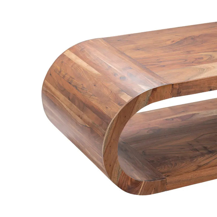 Crestview Collection Infinity 51" x 23" x 18" Occasional Wood Cocktail Table - CVFNR873