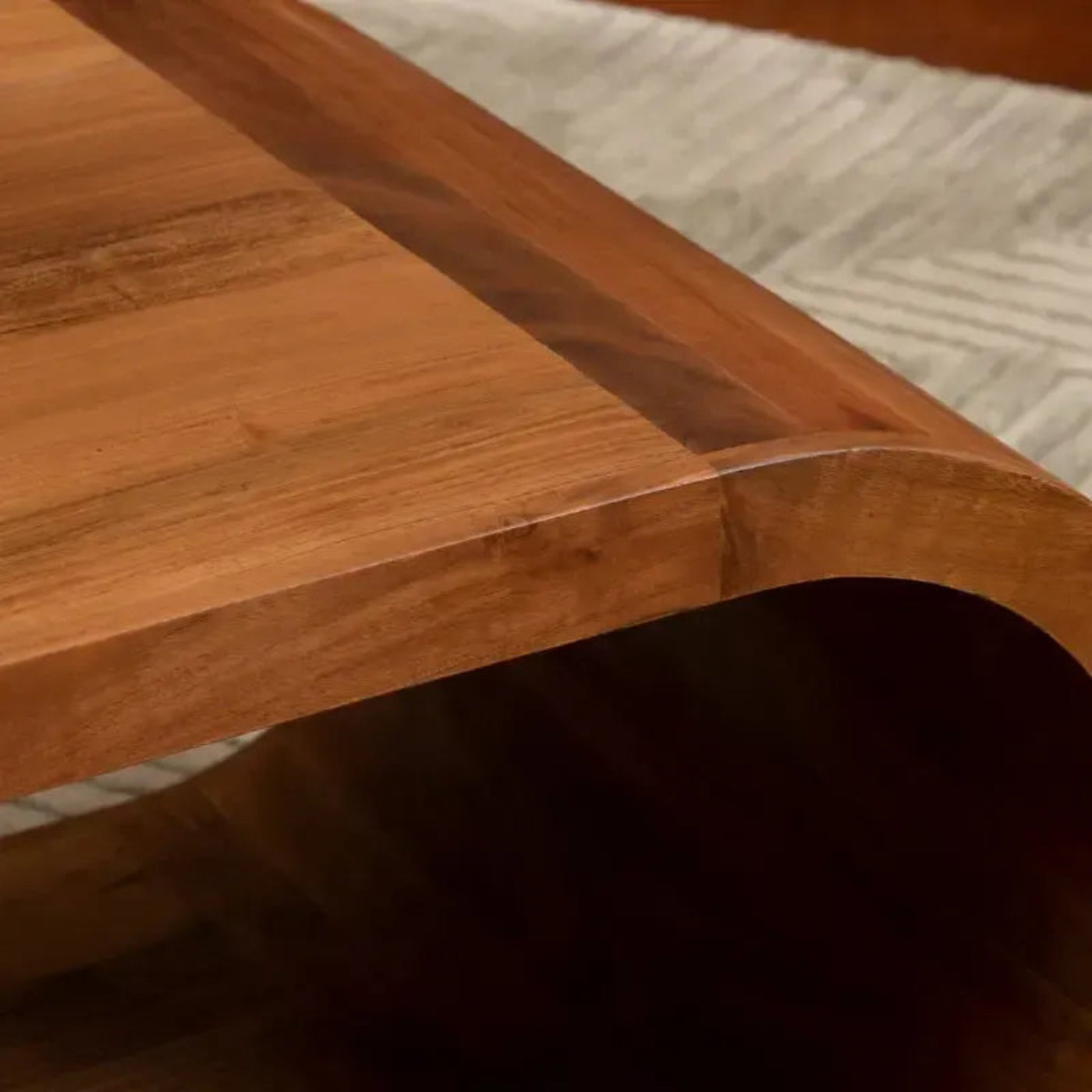 Crestview Collection Infinity 51" x 23" x 18" Occasional Wood Cocktail Table - CVFNR873