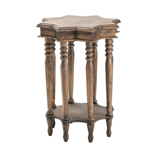 Crestview Collection Liberty 72" x 16" x 38" Rustic Wood Accent Table In Natural Finish - CVFNR750