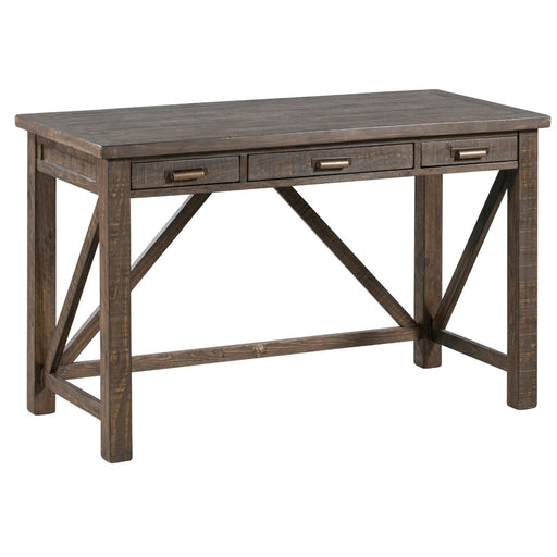 Crestview Collection Pembroke 50" x 24" x 30" 3-Drawer Rustic Plantation Recycled Pine Accent Desk In Tavern Finish - CVFVR8126