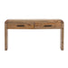 Crestview Collection Pleasant Grove 64" x 14" x 13" Transitional Metal And Wood Console In Light Wood Finish - CVFVR8251