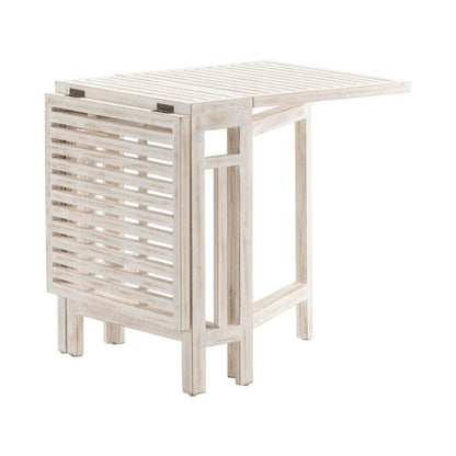 Crestview Collection Savannah 52" x 25" x 30" Traditional Wood Gate Leg Small Folding Dining Table