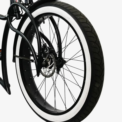 Tracer 800W Beyond Pro Stretch Classic Chopper Electric Bike - MB-EB-BEYOND Pro-BK - MB-EB-BEYOND Pro-BK