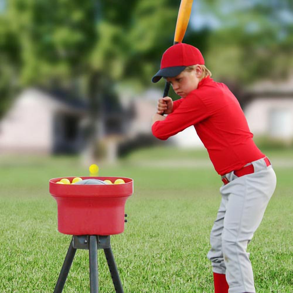 Heater Crusher Fastball & Curveball Mini Ball Pitching Machine With 8 Hr. Batteries - CR169