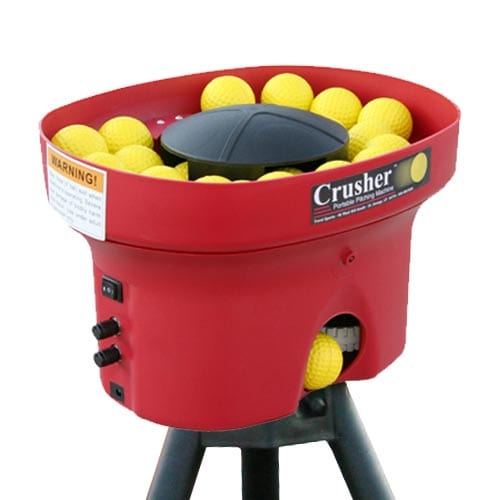 Heater Crusher Fastball & Curveball Mini Ball Pitching Machine With 8 Hr. Batteries - CR169