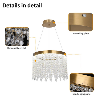 CrystalLumin Ceiling Pendant - Procure Décor