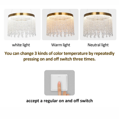 CrystalLumin Ceiling Pendant - Procure Décor