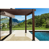 Paragon Outdoor Custom Attached Pergola with Canopy