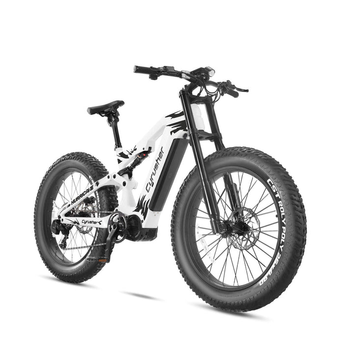 Cyrusher Sport Hurricane Carbon Fiber Mid-Drive Ebike | 1000W