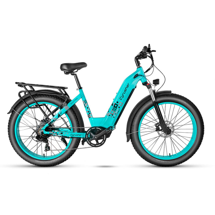 Cyrusher Sport Kuattro Mountain Step-through Electric Bike