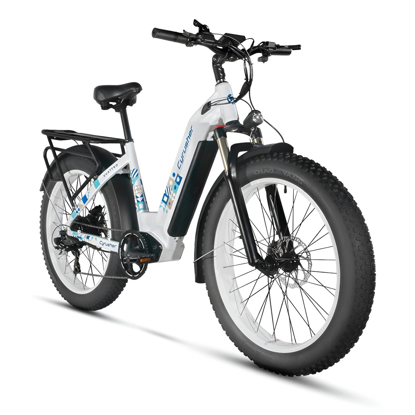 Cyrusher Sport Kuattro Mountain Step-through Electric Bike