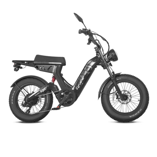 Cyrusher Scout Moped-style Step-Through Full Suspension Electric Bike