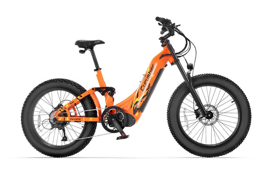 Cyrusher 24" Step-through Air Shock Ebike