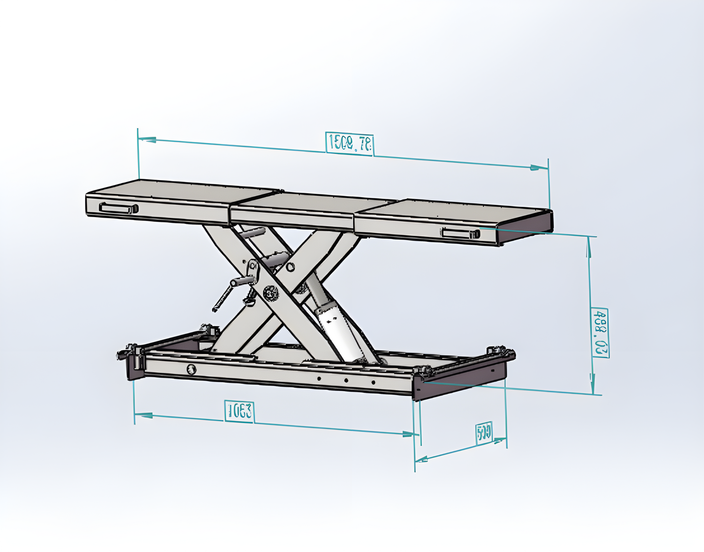 Katool Rolling Jack 5000 lbs Lifting Capacity RJ50