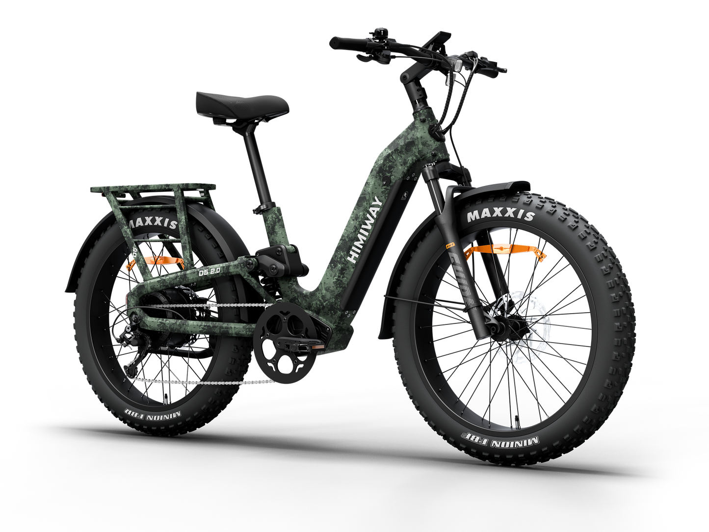 Himiway D5<sup> 2.0</sup> Camo Full Suspension eBike - HMW-D5-ST-CF-US-2.0-BETA