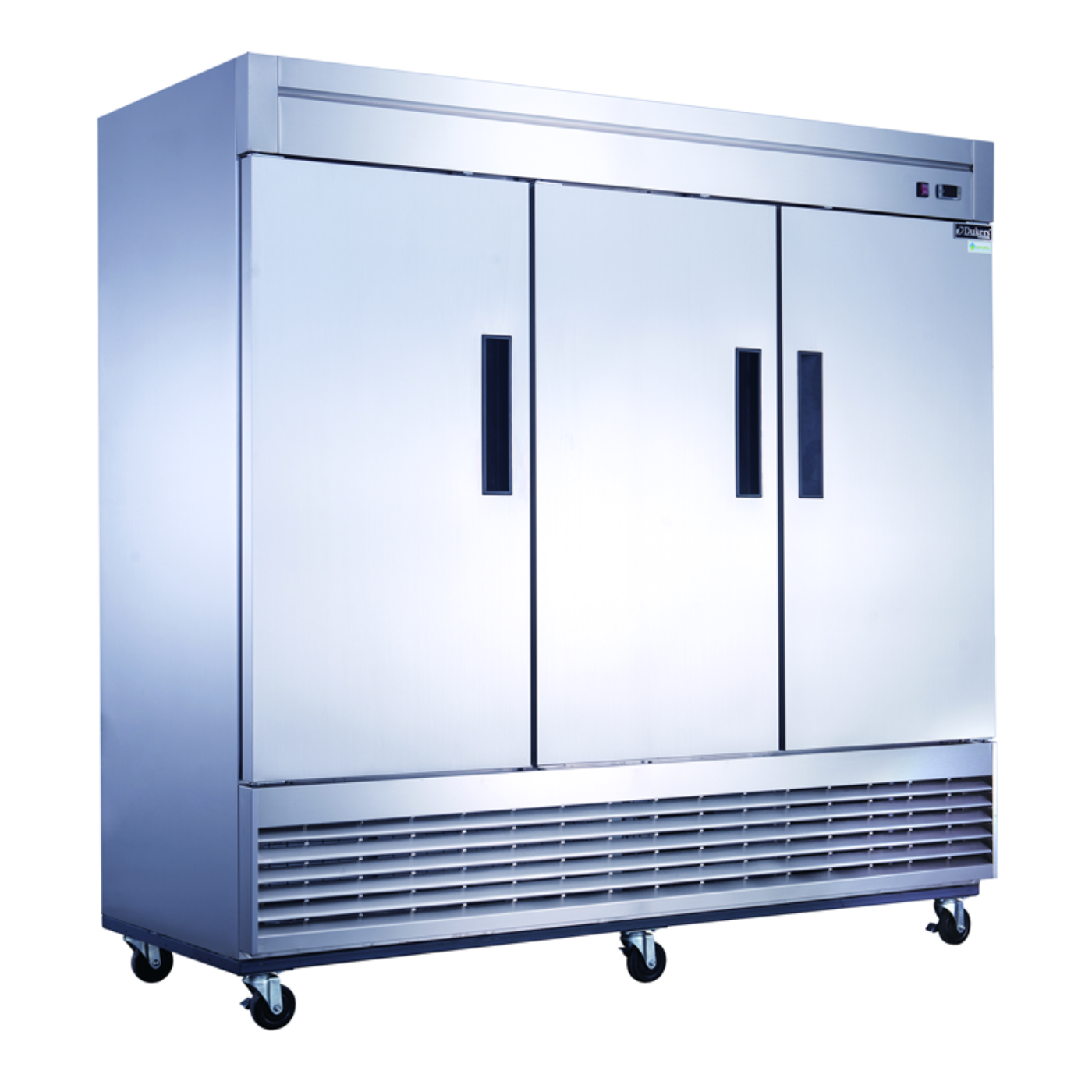 Dukers -Commercial 83" 3 Solid Door Reach-In Refrigerator Stainless Steel 64.80 cu. ft. - D83R