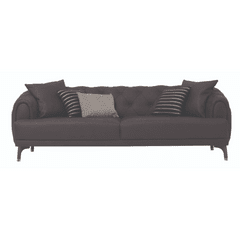 Enza Home US Navona 3 Seater Sofa Bed - 2009 - K1 - 11501 Dark Brown - AR:121 - 1431724