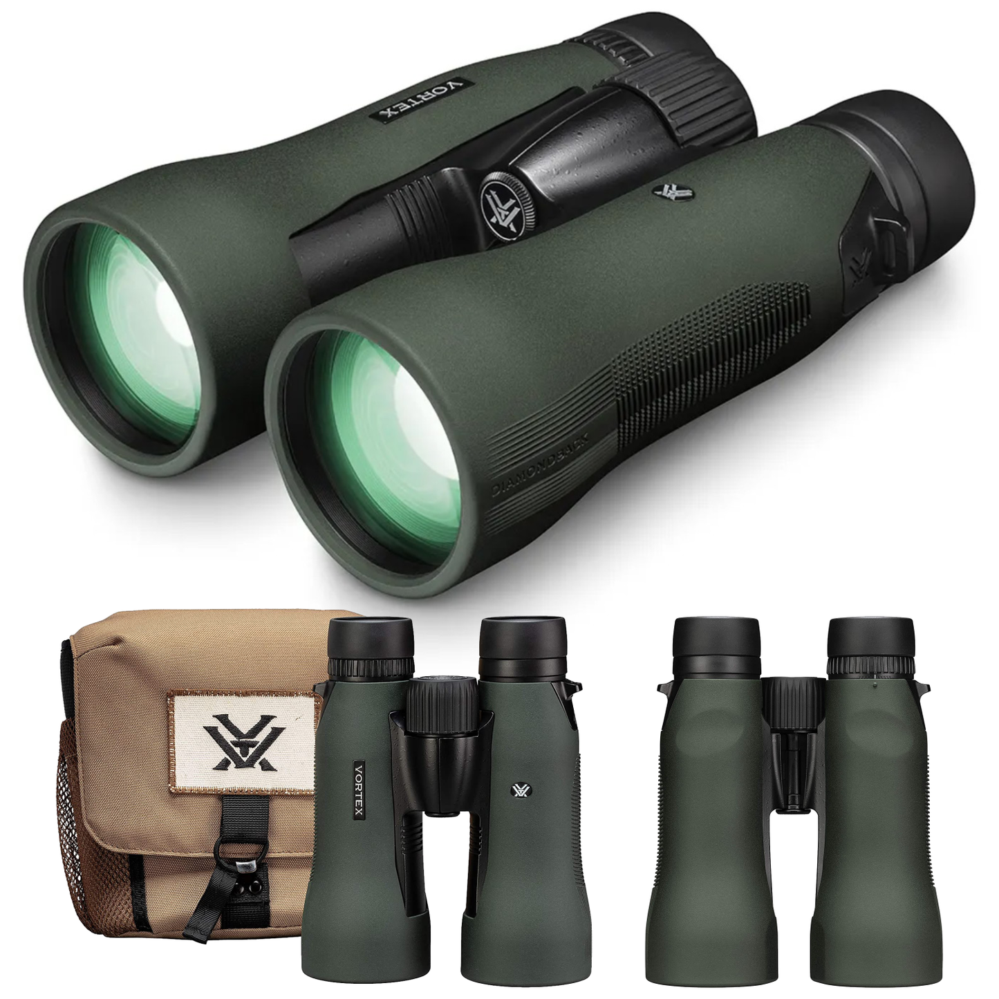 Vortex Optics DB-218 Diamondback HD 15x56 Binocular with Free Hat Bundle - DB-218_Hat-CD