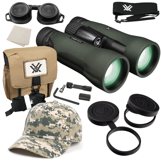 Vortex Optics DB-218 Diamondback HD 15x56 Binocular with Free Hat Bundle - DB-218_Hat-CD