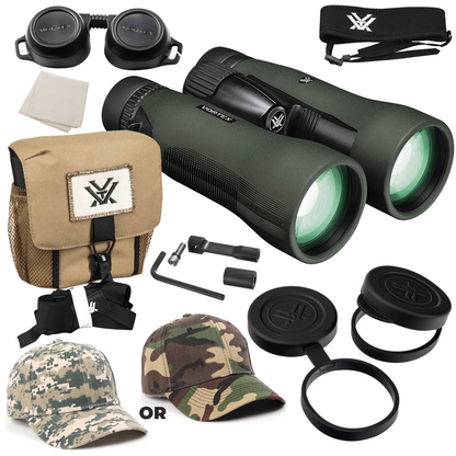 Vortex Optics DB-218 Diamondback HD 15x56 Binocular with Free Hat Bundle - DB-218_Hat-CD