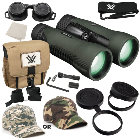 Vortex Optics DB-218 Diamondback HD 15x56 Binocular with Free Hat Bundle - DB-218_Hat-CD