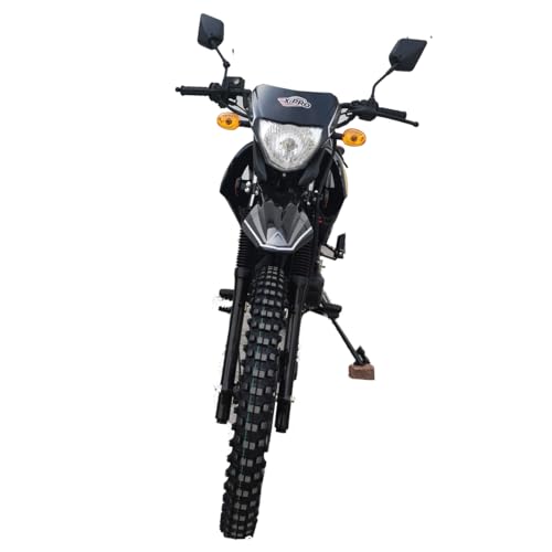 X-PRO RXE 250 Dual Sports Enduro Dirt Bike with 5-Speed Manual Transmission! Electric/Kick Start, 21"/18" Wheels - DB-V001