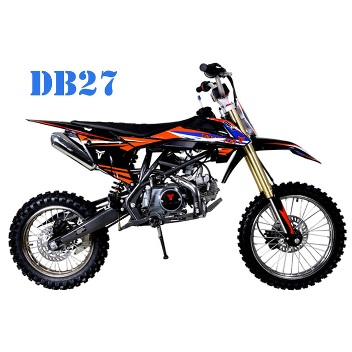 TaoTao DB27 125cc Full Manual Kick Start Kid's Off-Road Dirt Bike