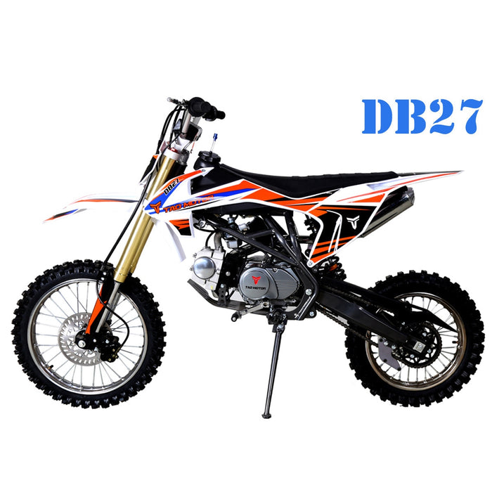 TaoTao DB27 125cc Full Manual Kick Start Kid's Off-Road Dirt Bike