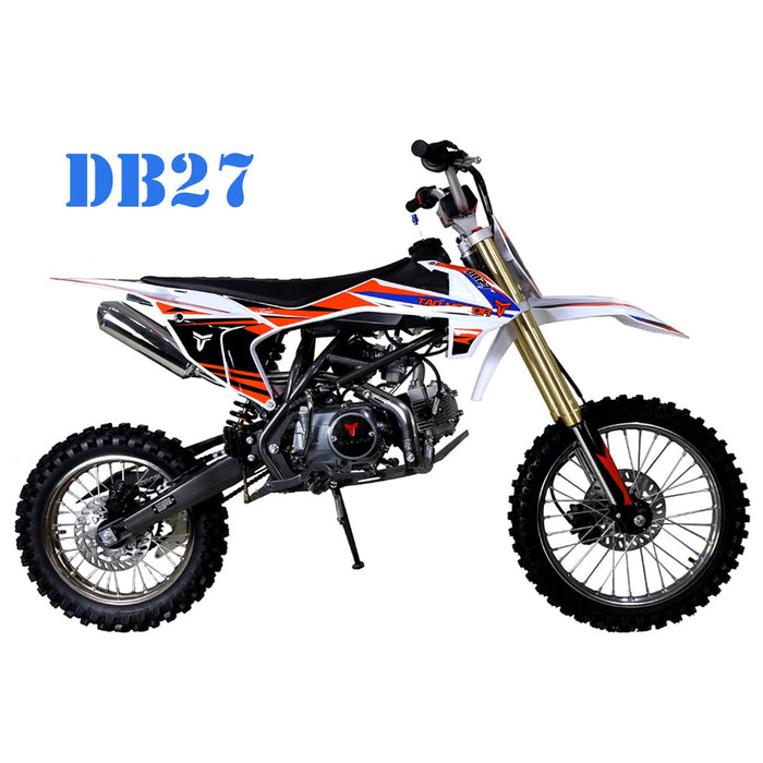 TaoTao DB27 125cc Full Manual Kick Start Kid's Off-Road Dirt Bike