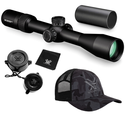 Vortex Optics Diamondback 4-16x44 FFP Riflescope EBR-2C (MOA) Reticle, 30mm Tube with Wearable4U Bundle - DBK-10026_121-53-BCA