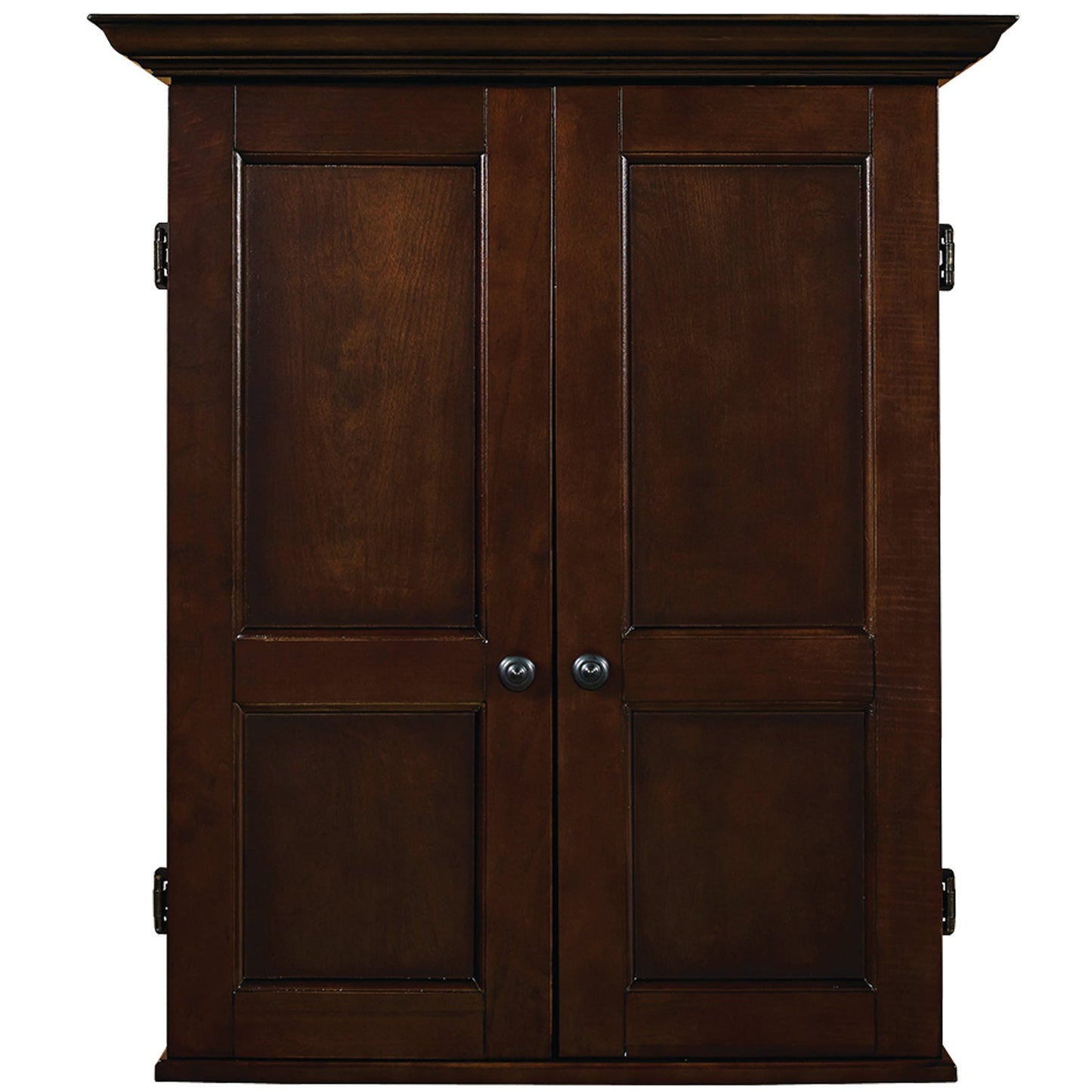 RAM Game Room Dartboard Cabinet Square - Cappuccino DCAB3 CAP