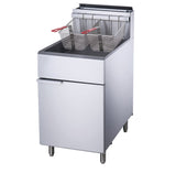 Chef AAA -  Commercial 70lbs Liquid Propane Gas Fryer with 5 Tube Burners -TCF5-LPG