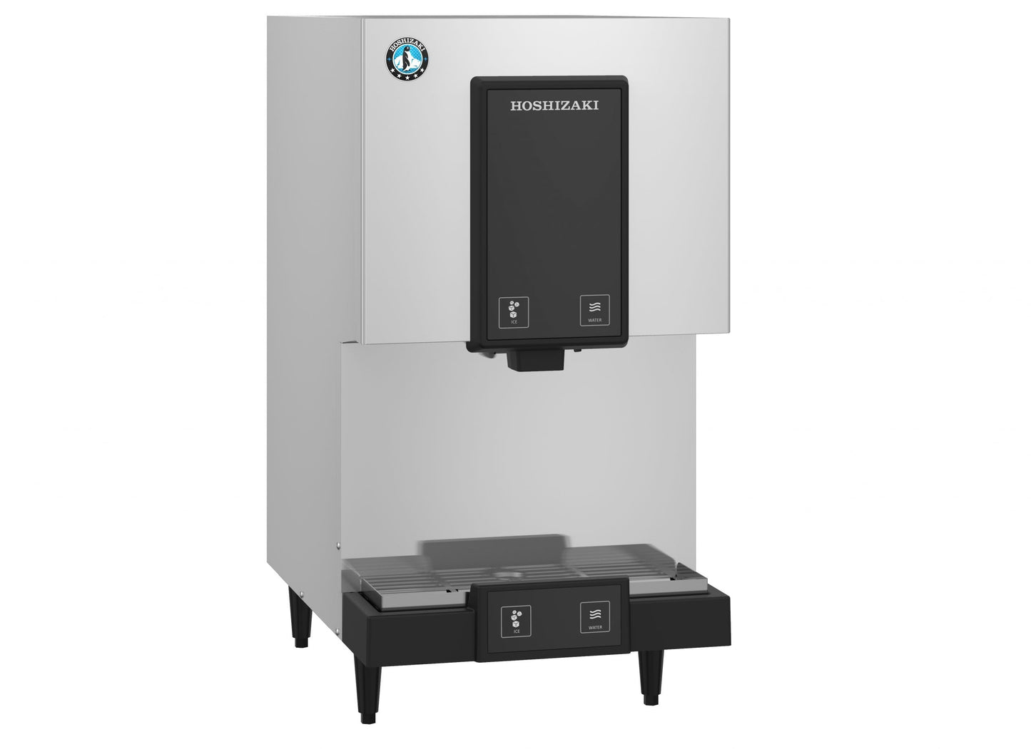 Hoshizaki  | 17" Wide Air-Cooled Mini Cubelet Ice & Water Dispenser w/ Built-In Storage Bin - DCM-271BAH