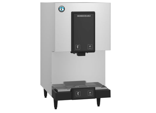 Hoshizaki  | 17" Wide Air-Cooled Mini Cubelet Ice & Water Dispenser w/ Built-In Storage Bin - DCM-271BAH