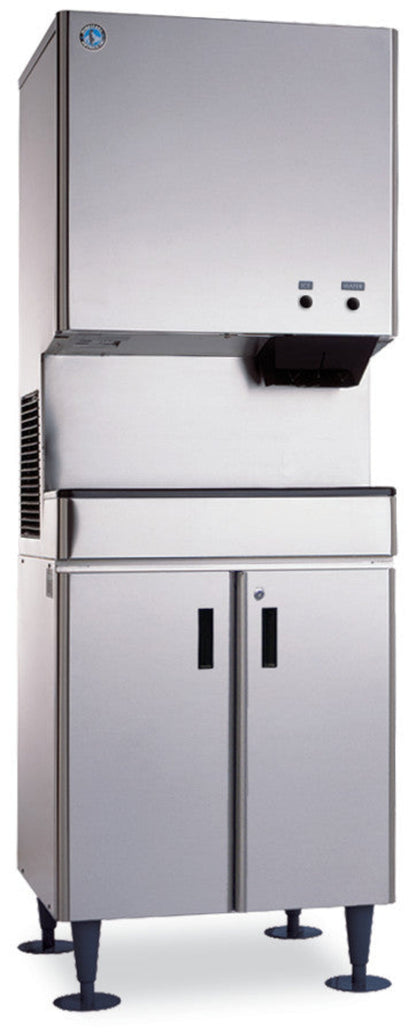 Hoshizaki  | 26" Wide Air-Cooled Mini Cubelet Ice & Water Dispenser w/ Built-In Storage Bin - DCM-300BAH