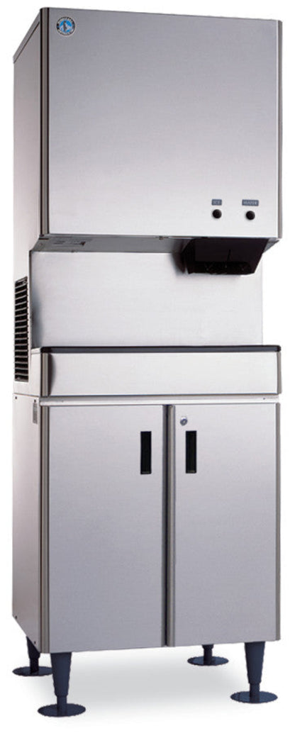 Hoshizaki | 26" Wide Air-Cooled Small Cubelet Ice & Water Dispenser w/ Built-In Storage Bin - DCM-500BAH