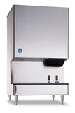 Hoshizaki  | 26" Wide Hands Free Water-Cooled Small Cubelet Ice & Water Dispenser w/ Built-In Storage Bin - DCM-500BWH-OS