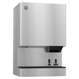 Hoshizaki  | 26" Wide Hands Free Water-Cooled Small Cubelet Ice & Water Dispenser w/ Built-In Storage Bin - DCM-500BWH-OS