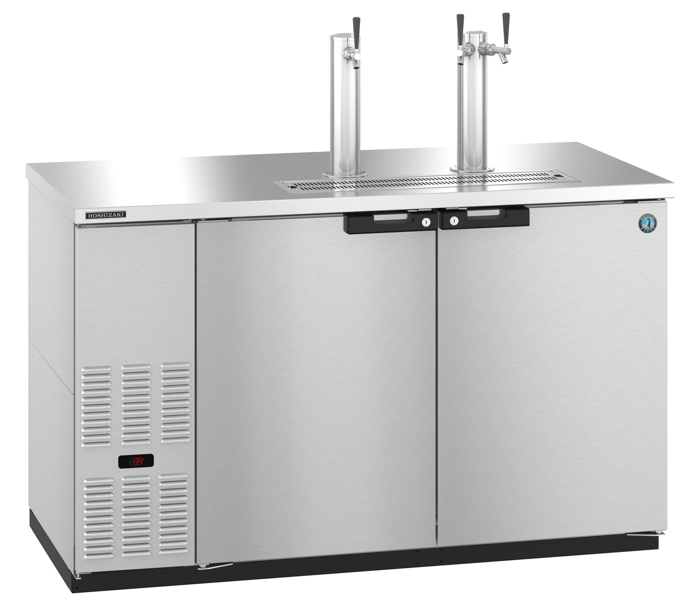 Hoshizaki DD59-S | 60" Wide 2 Section Stainless Steel Direct Draw - DD59-S