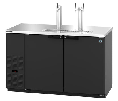 Hoshizaki DD59 | 60" Wide 2 Section Black Vinyl Direct Draw - DD59