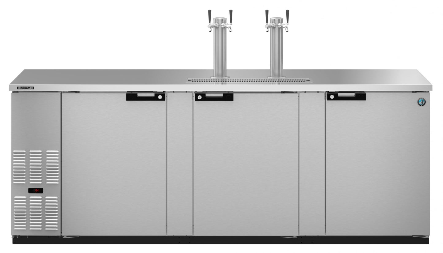 Hoshizaki DD95-S | 96" Wide 3 Section Stainless Steel Direct Draw - DD95-S