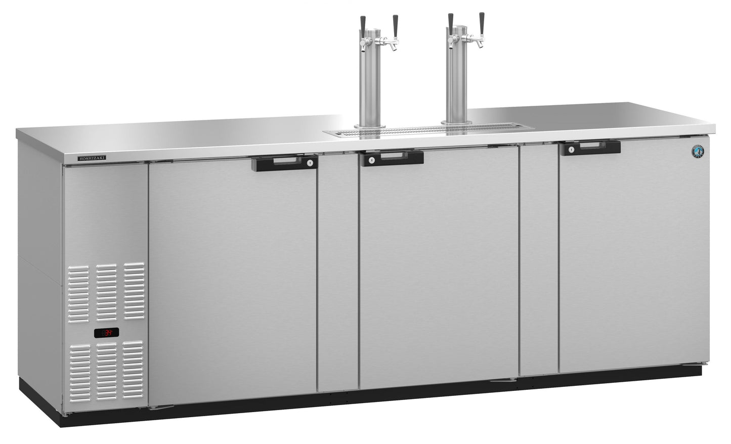Hoshizaki DD95-S | 96" Wide 3 Section Stainless Steel Direct Draw - DD95-S