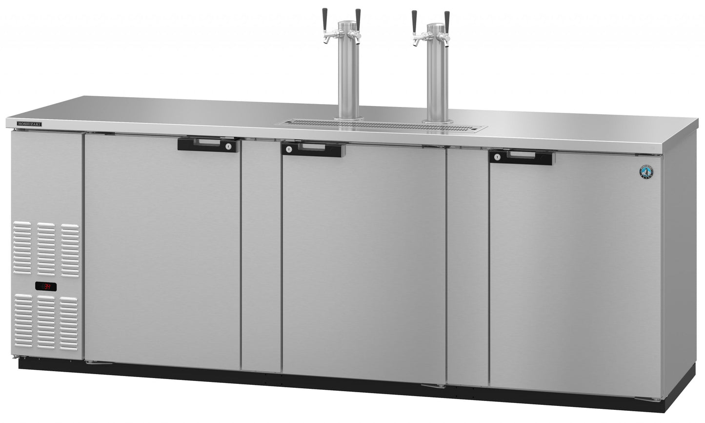 Hoshizaki DD95-S | 96" Wide 3 Section Stainless Steel Direct Draw - DD95-S