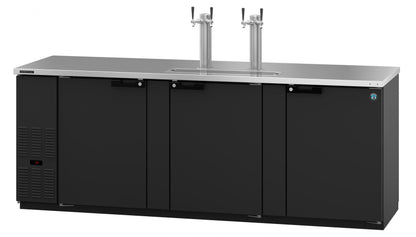 Hoshizaki DD95 | 96" Wide 3 Section Black Vinyl Direct Draw - DD95