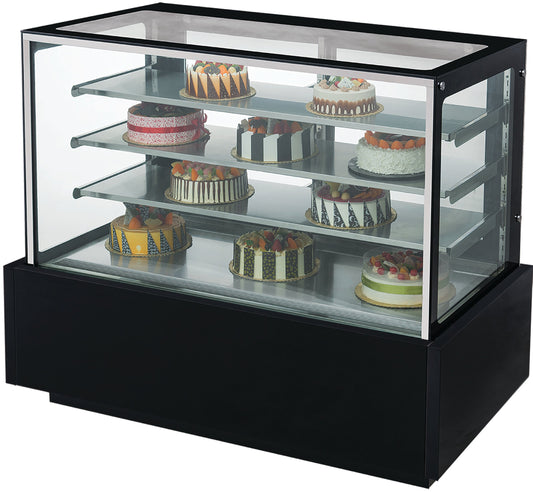 Chef AAA - , 36" Straight Glass Bakery Case - TDM36R
