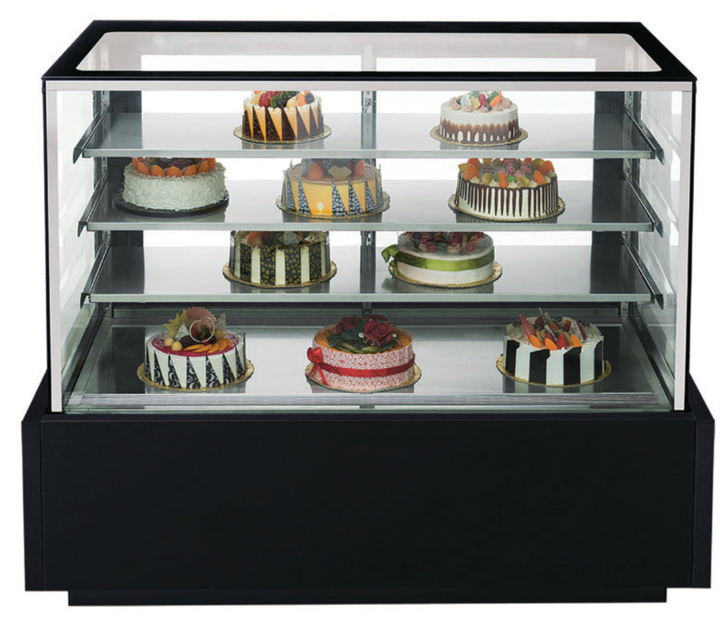 Chef AAA - , 60" Straight Glass Bakery Case - TDM60R