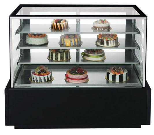 Chef AAA - , 60" Straight Glass Bakery Case - TDM60R